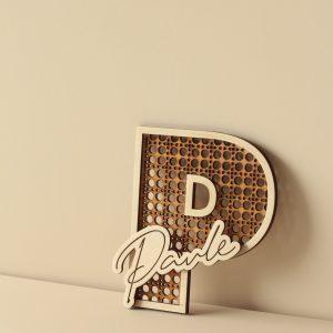 Drveni dekor - RATAN SLOVO