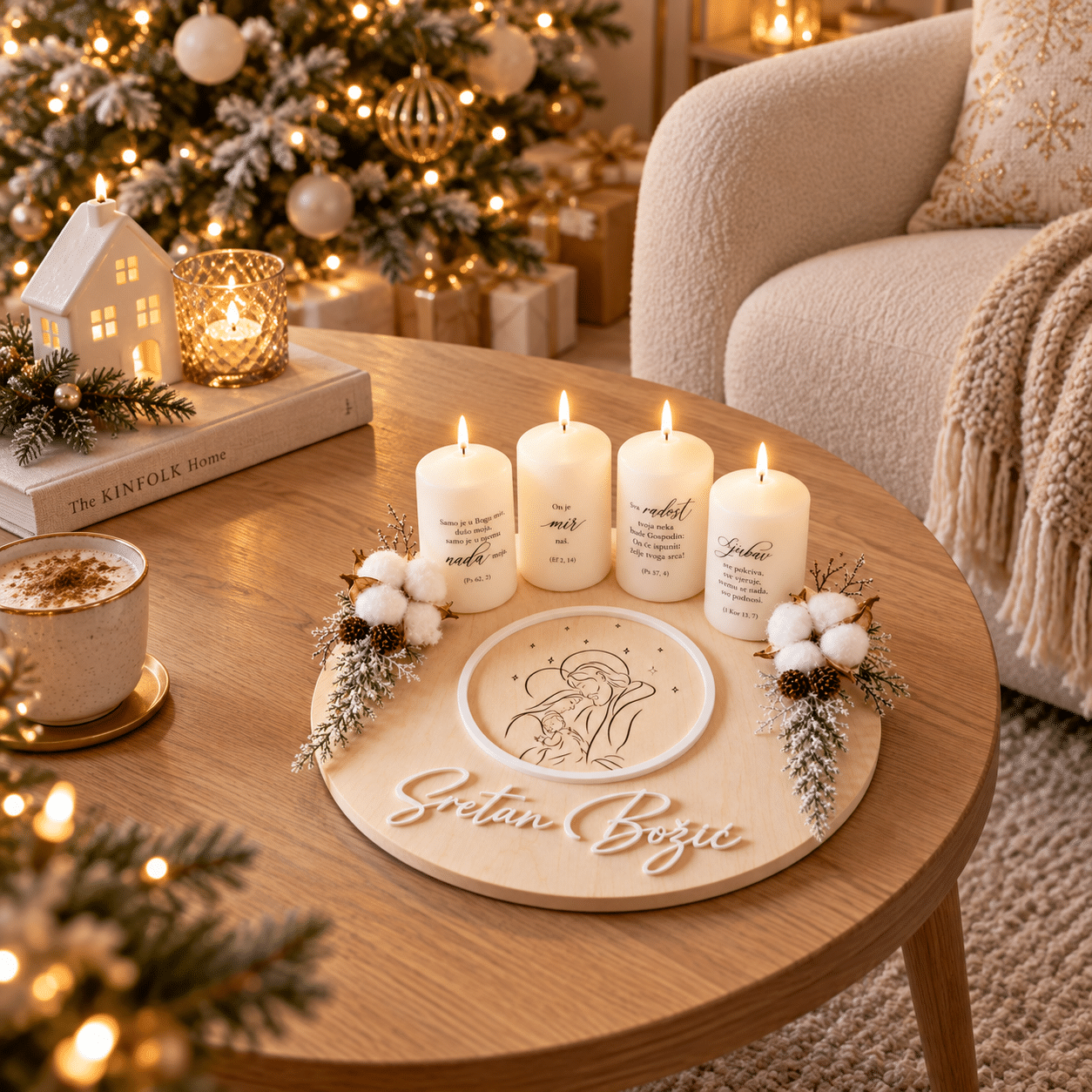 Adventski vijenac NORDIC – Sveta obitelj